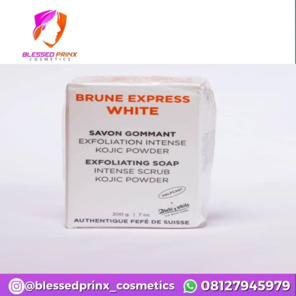 ABEBI WHITE BRUNE EXPRESS EXFOLIATING WHITENING SOAP