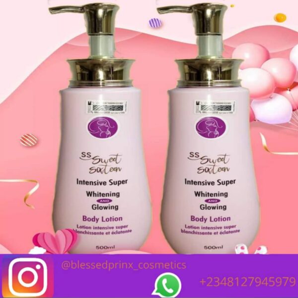 SWEET SIXTEEN INTENSIVE SUPER WHITENING AND GLOWING BODY LOTION (500ml)