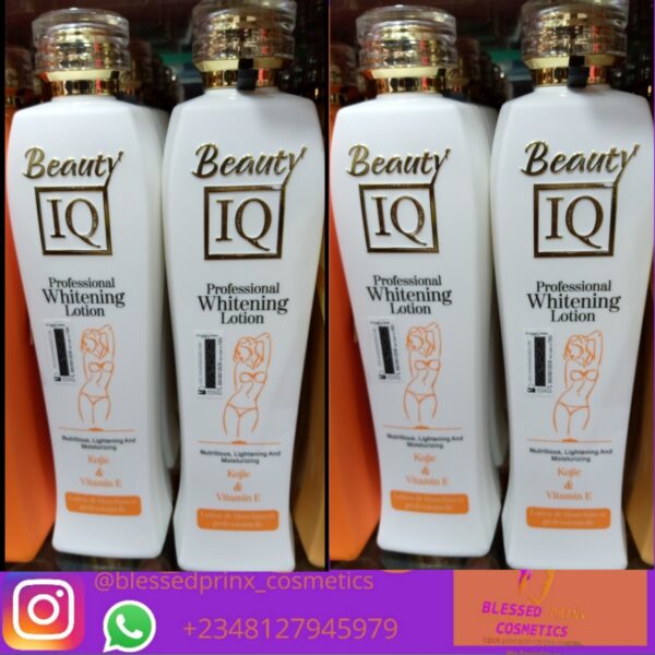 BEAUTY IQ PROFESSION WHITENING LOTION WITH KOJIC & VITAMIN E 500ML