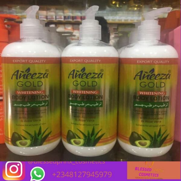 Aneeza Gold whitening body lotion