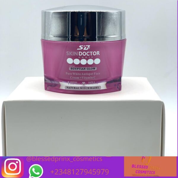 SKIN DOCTOR EGYPTIAN GLOW PURE WHITE ANTISPOT FACE CREAM (SPF 50)