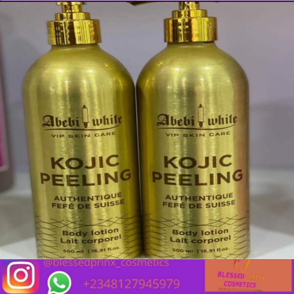 Abebi White Kojic Peeling Lotion 500ml