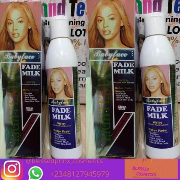 BABY FACE LIGHTENING FADE MILK LOTION (350ML)