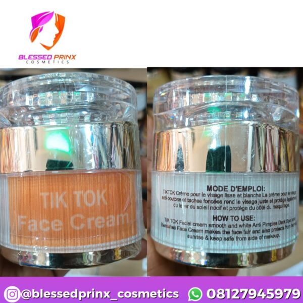 LAIT TIKTOK MULTI BERRY SMOOTH AND WHITE FACIAL CREAM