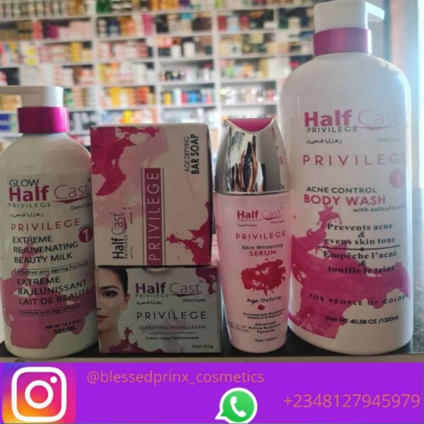 GLOW HALF CAST PRIVILEGE EXTREME REJUVENATING BEAUTY MILK SET