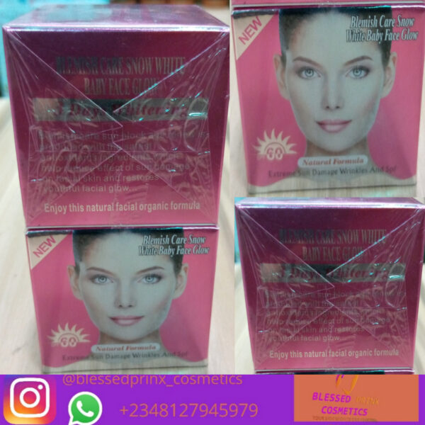 BLEMISH CARE SNOW WHITE BABY FACE GLOW FACE CREAM