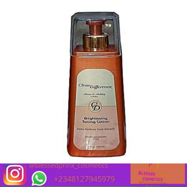 Clear Difference Brightening Toning Lotion (500)