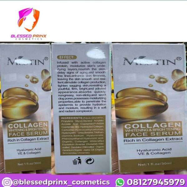MESTIN COLLAGEN WHITENING & BRIGHTENING FACE SERUM 30ml