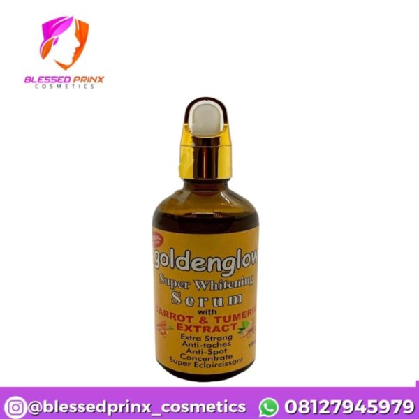 GOLDEN GLOW SUPER BRIGHTENING SERUM CARROT & TURMERIC EXTRACTS