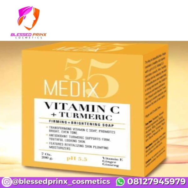 Medix 5.5 Vitamin C + Turmeric soap 200g