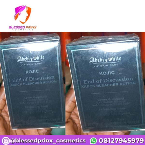 ABEBI WHITE End Of Discussion Kojic Quick Bleaching Action Soap (1pic)