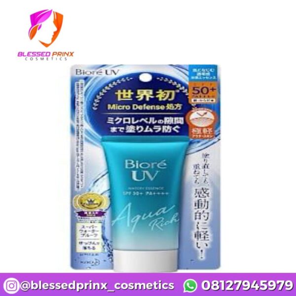Biore Uv Aqua Rich Watery Essence Sunscreen Spf 50 - 50g