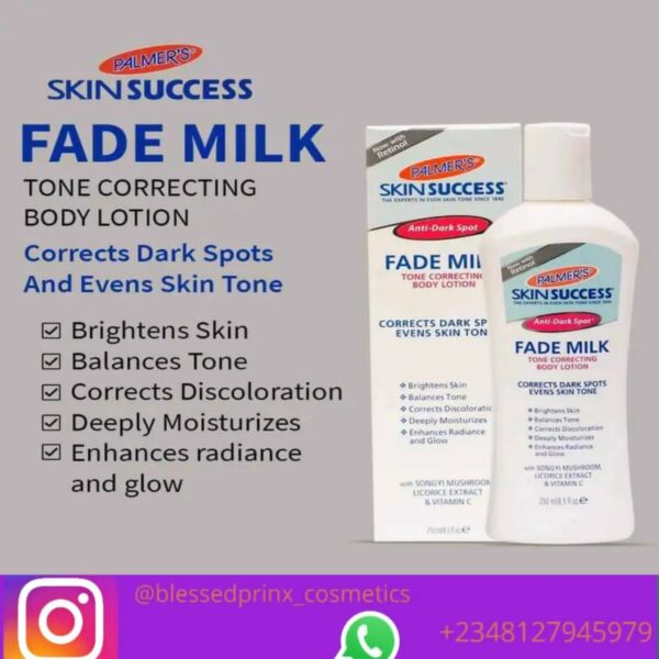 PALMER’S SKIN SUCCESS FADE MILK TONE CORRECTING BODY LOTION (250ML)