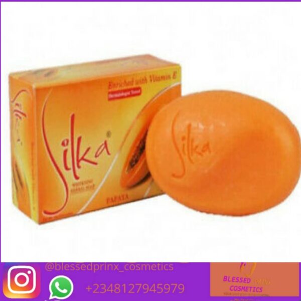 Silka Papaya Whitening Herbal Soap (1pics)