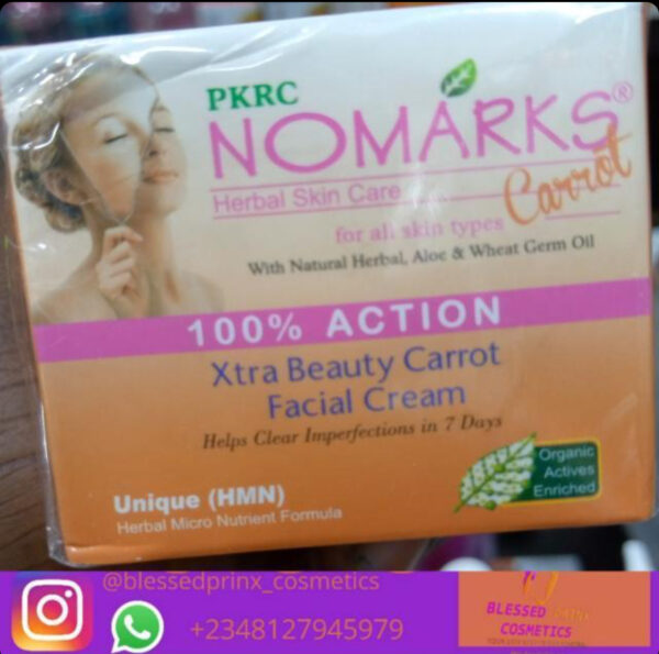 PURE NO MARKS XTRA BEAUTY CARROT FACIAL CREAM