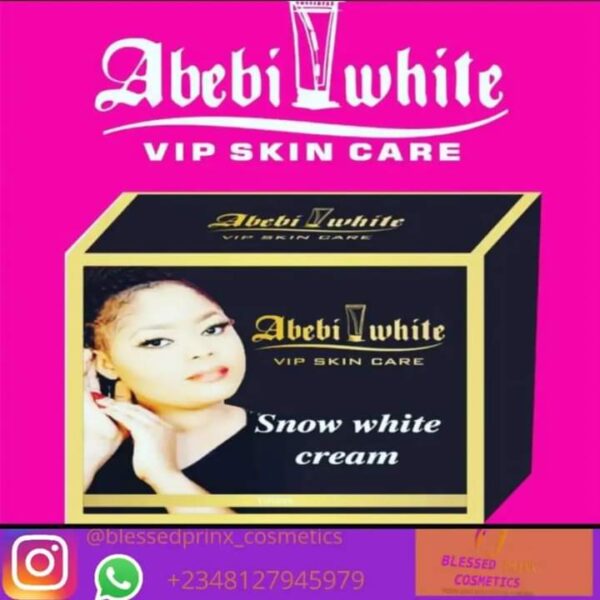 ABEBI WHITE GLUTA BLACK SNOW WHITE FACE CREAM