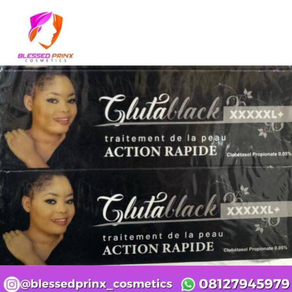 ABEBI WHITE GLUTA BLACK 5XXXXX SKIN TREATMENT FAST ACTION TUBE CREAM (1pic)