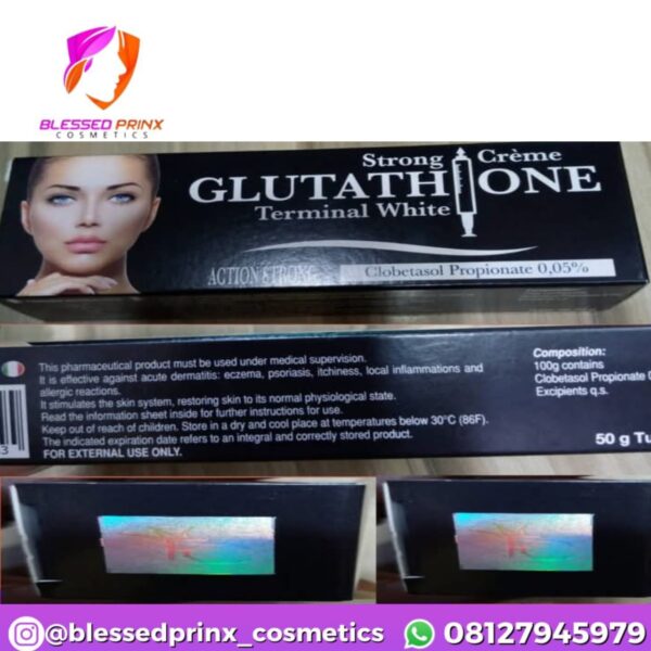 Glutathione Injection Terminal Tube (Black, Orange, Blue & Red) (1pic)