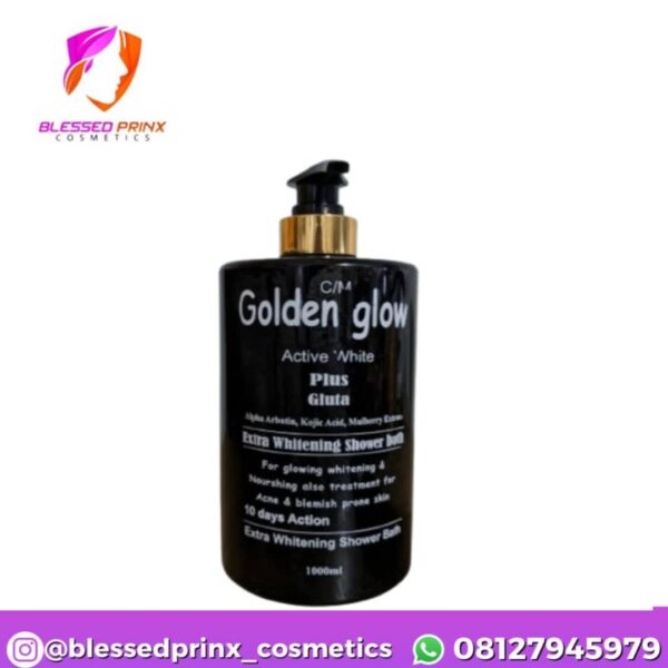 GOLDEN GLOW ACTIVE WHITE PLUS GLUTA EXTRA WHITENING SHOWER BATH