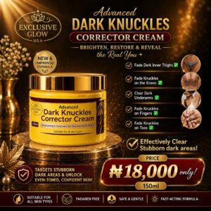 Exclusive Glow Advanced Dark Knuckles Corrector cream (150ml)